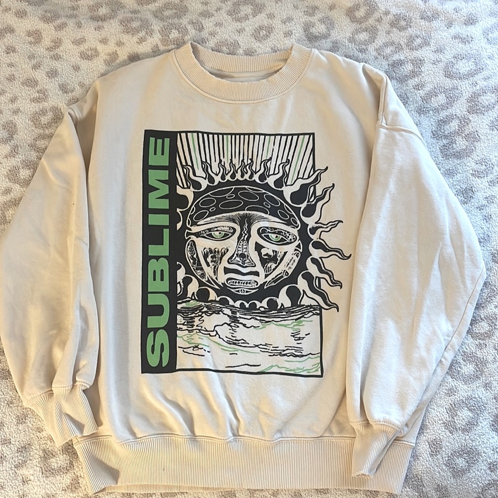 American Eagle oversized Sublime sweatshirt. Size extra small.